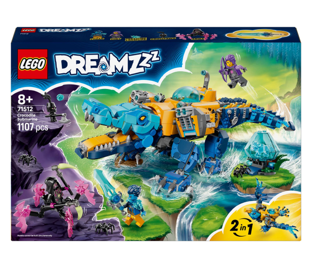 LEGO DREAMZZZ 71512 Krokodylołódź podwodna - 1473526 - zdjęcie